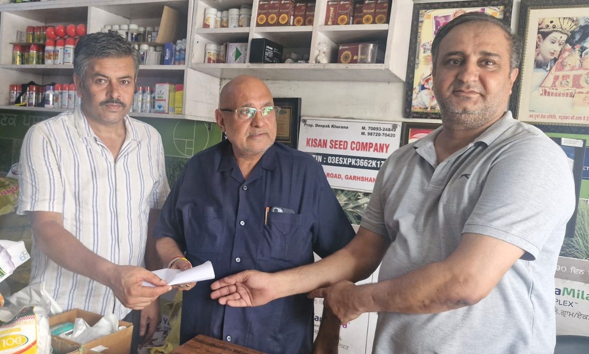 Deepak Khurana came forward to help a needy person